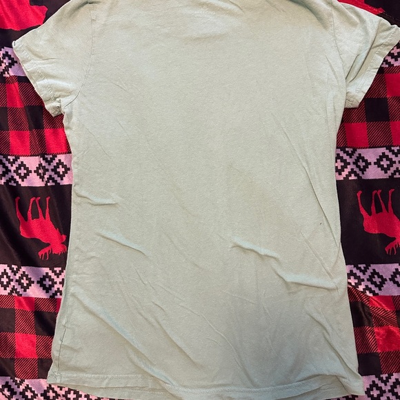 Green T-Shirt with Star Design - Picture 6 of 6